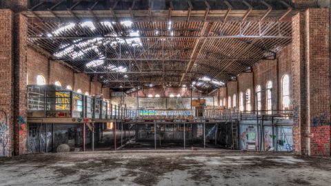 The interior of the former Ku Klux Klan Klavern No. 101 Auditorium at 1012 N. Main Street. Photo credit: Ken Sparks. Courtesy of Fort Worth Camera Club and Transform 1012 N. Main Street.
