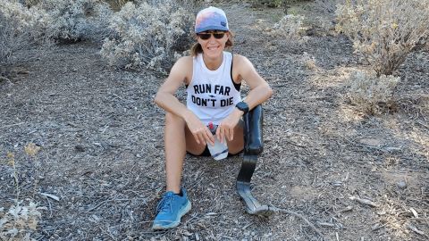 Hunt-Broersma is now training for two ultra-marathons later this year.