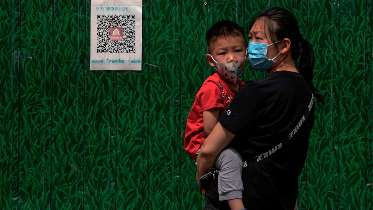 In many Chinese cities, residents are required to scan QR codes with their phones to enter public venues under the country's zero-Covid policy.