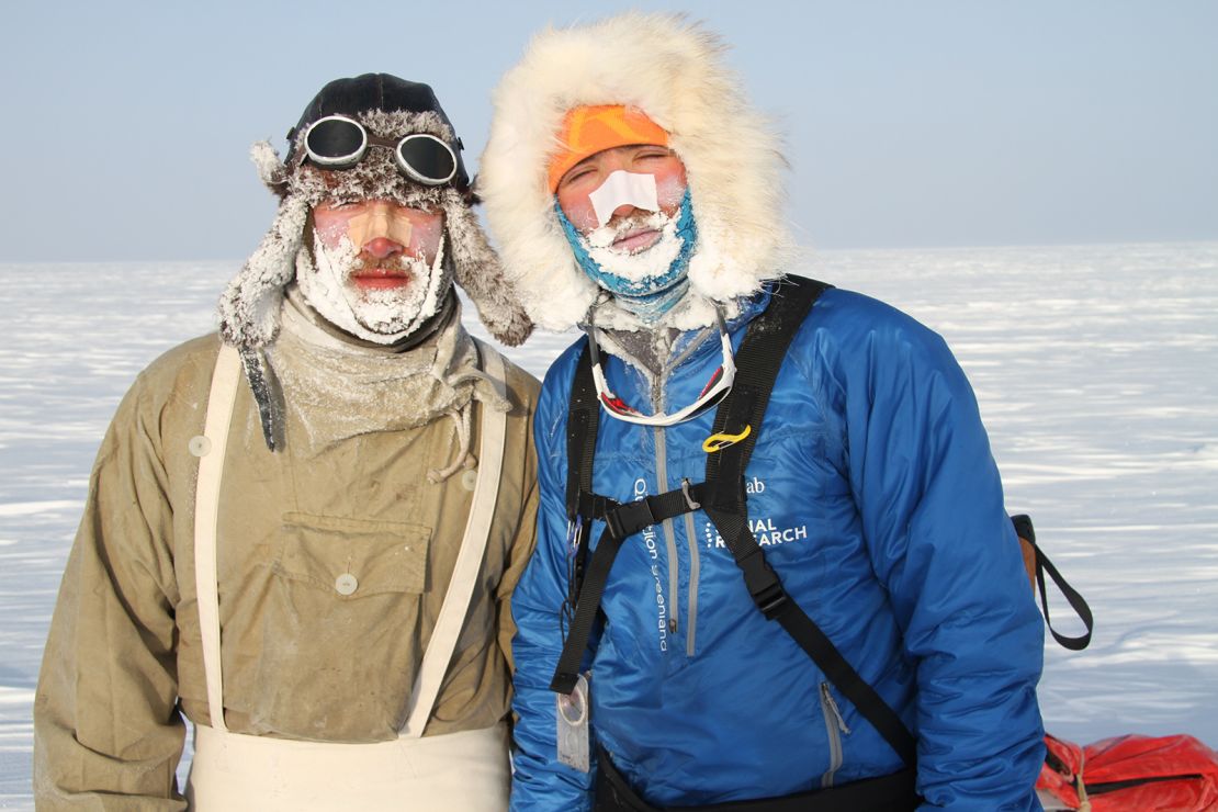 The Turner Twins on their expedition to Greenland in 2014.