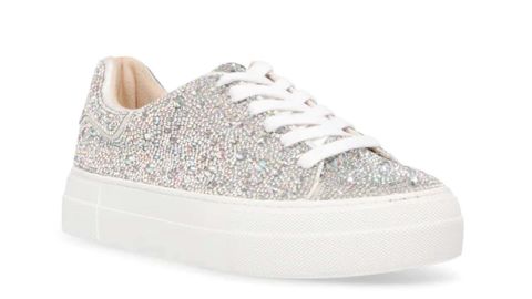 Betsey Johnson Suton Highwall Bling Platform Sneaker