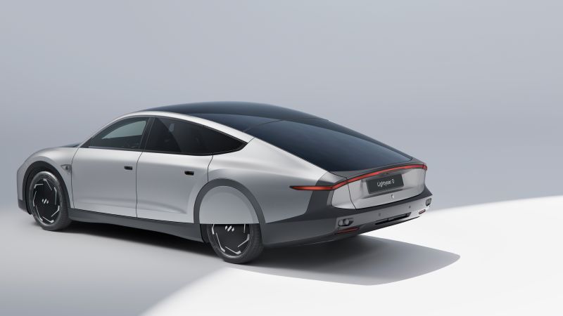 Lightyear 0 solar assisted car will go into production this year CNN