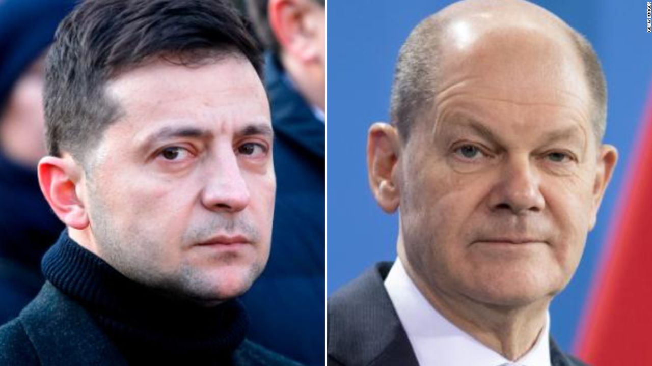 Scholz Zelensky split vpx