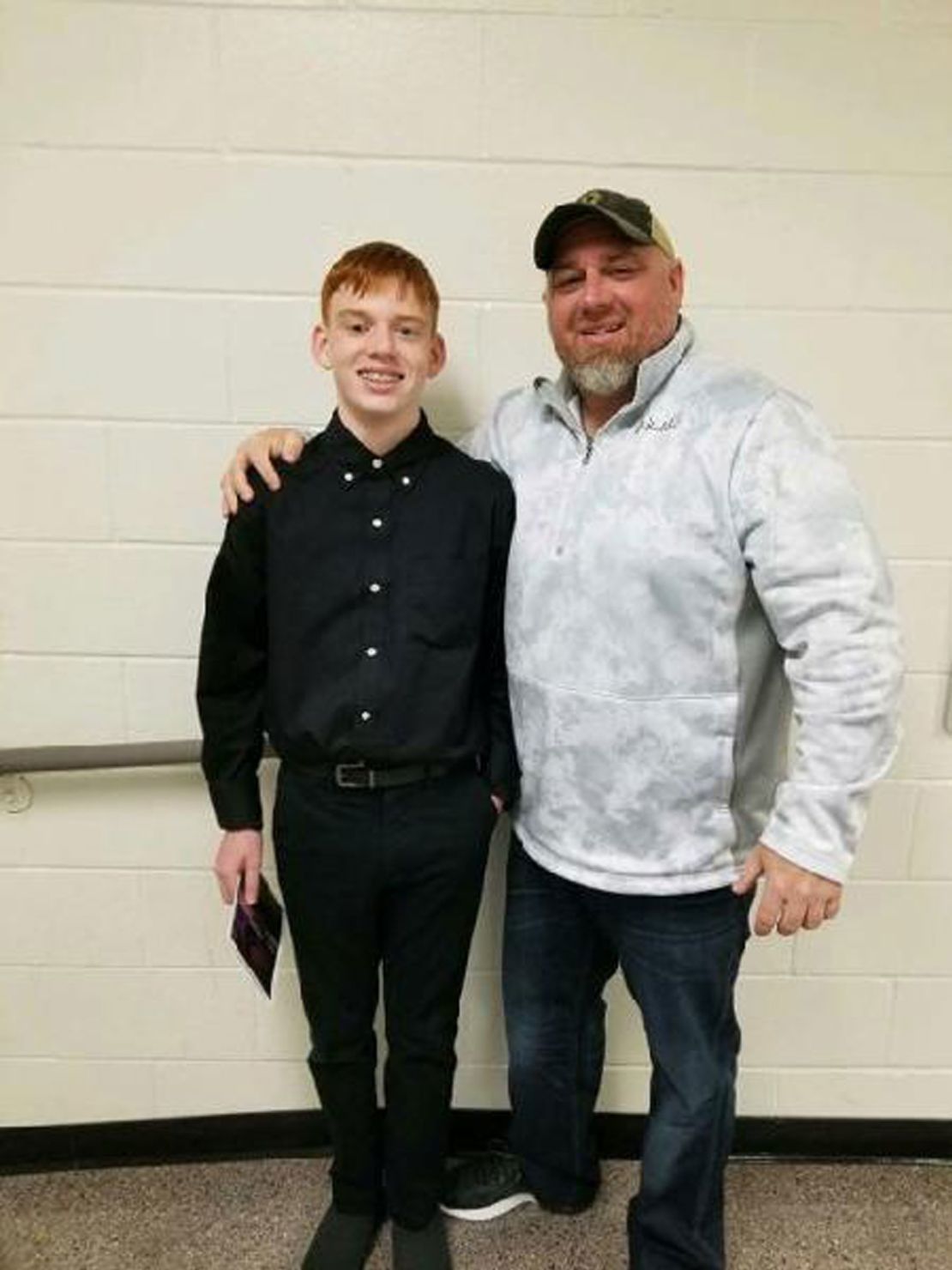 Just like his father, James, Connor Luensman became a star high school wrestler with plans to become an EMT.