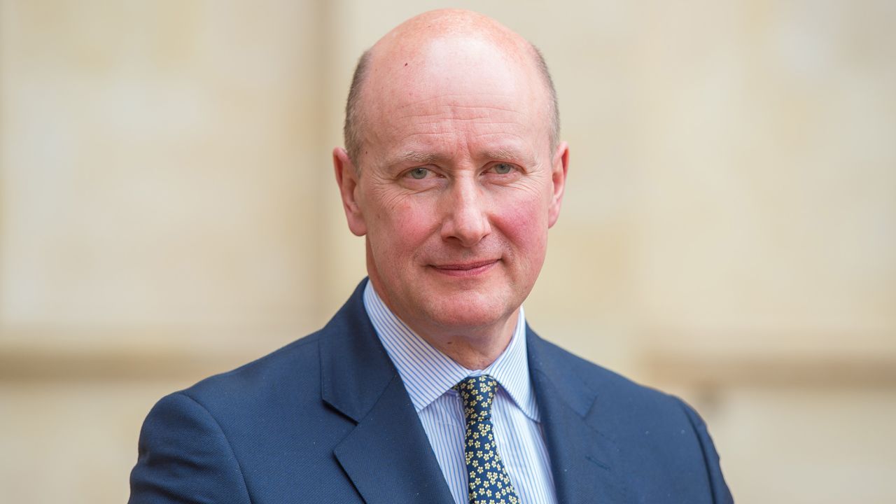 Christopher Geidt was the private secretary to Britain's Queen Elizabeth II.