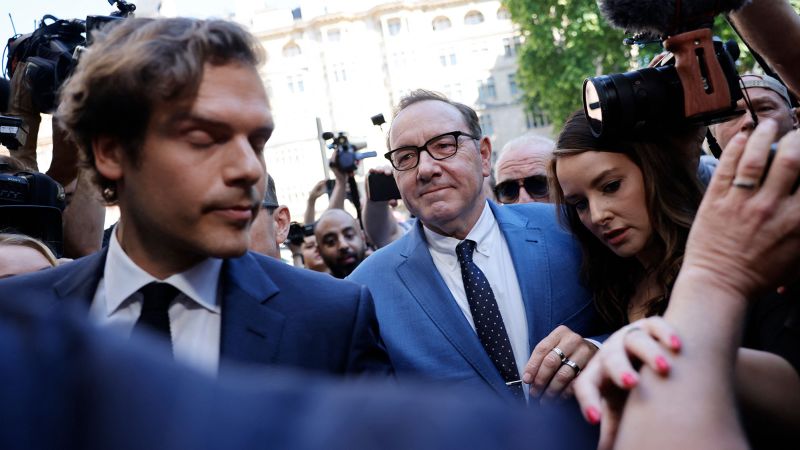 Kevin Spacey appears in London court after being charged with sexual assault – CNN