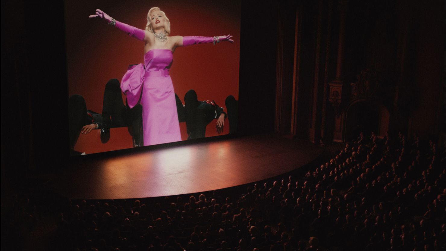 Ana de Armas as Marilyn Monroe in "BLONDE."