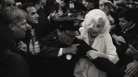 Ana de Armas as Marilyn Monroe in "Blonde."
