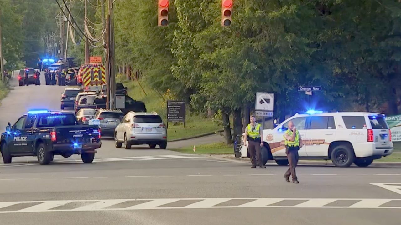 The shooting happened in Vestavia Hills, around 6 miles outside Birmingham.