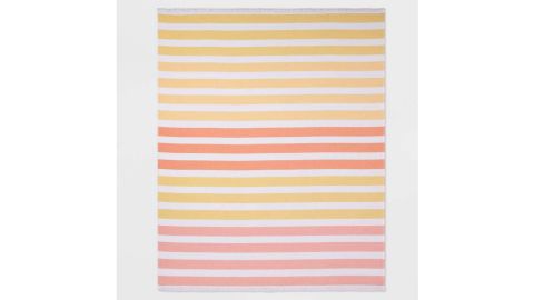 best beach towels Sun Squad Striped Oversized Beach Towel