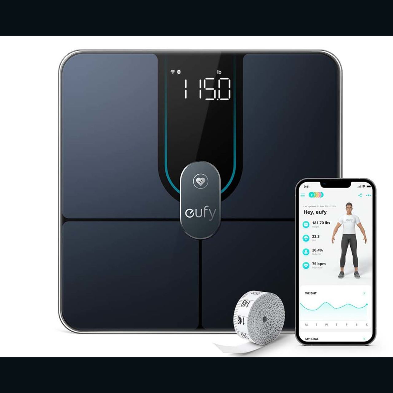 anyloop Smart Scale for Body Weight and Fat Percentage, Highly Accurate  Digital Bathroom Scales for BMI Muscle Body Fat, 14 Body Composition  Monitor