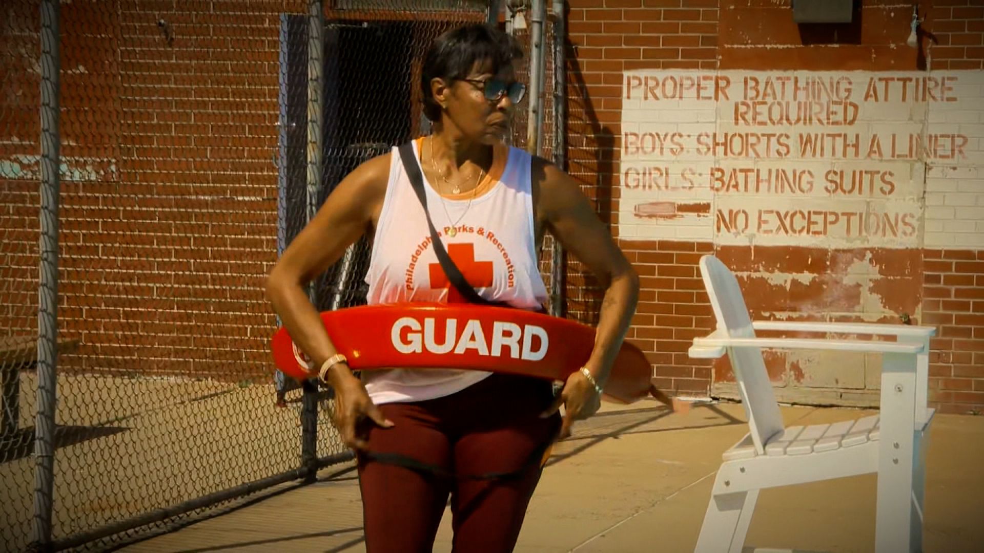 70-year-old Grandmother In Philadelphia Becomes A Lifeguard To