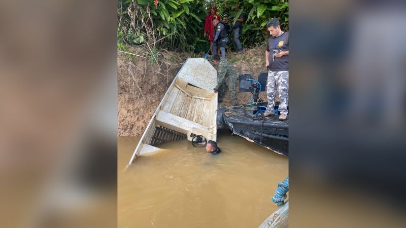 Dom Phillips's boat found in Brazilian Amazon | CNN