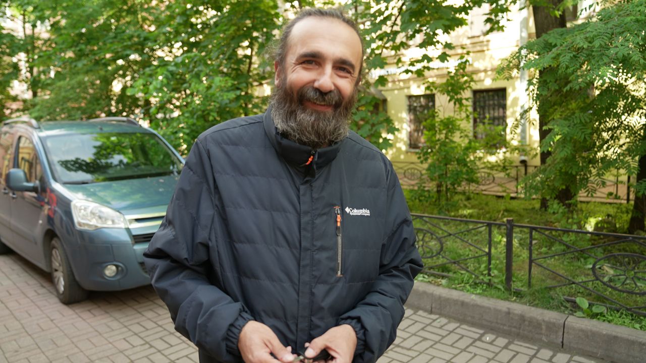 Reverend Grigory Mikhnov-Vaytenko says his help is mostly funded by Russians.