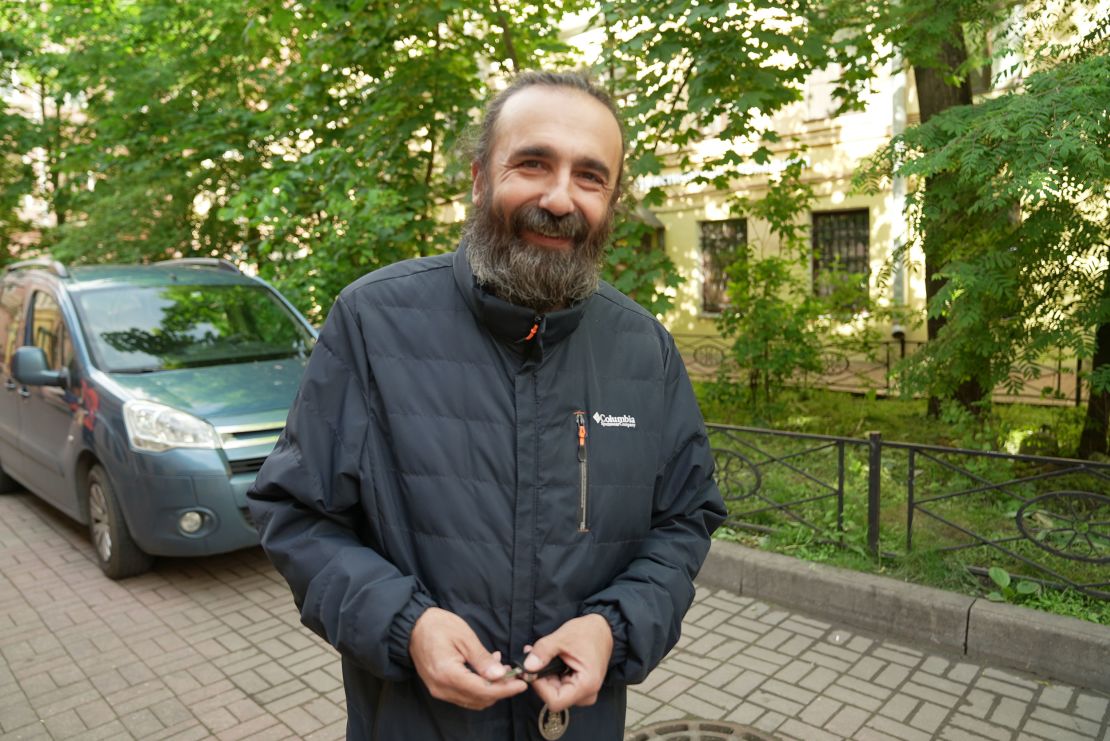 Reverend Grigory Mikhnov-Vaytenko says his help is mostly funded by Russians.