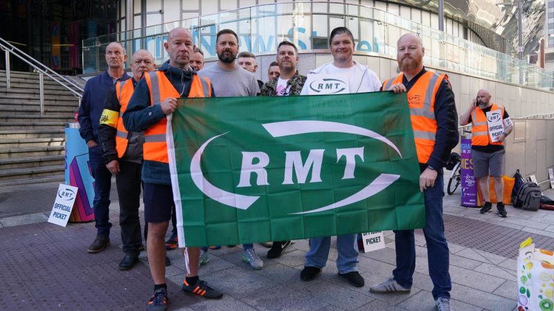 Rail strikes and labor shortages are hurting UK economic system