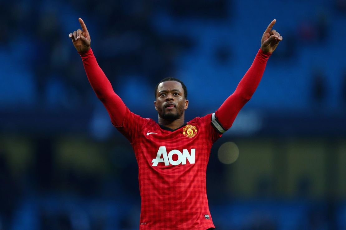 Patrice Evra was a vital member of a successful Manchester United team. 