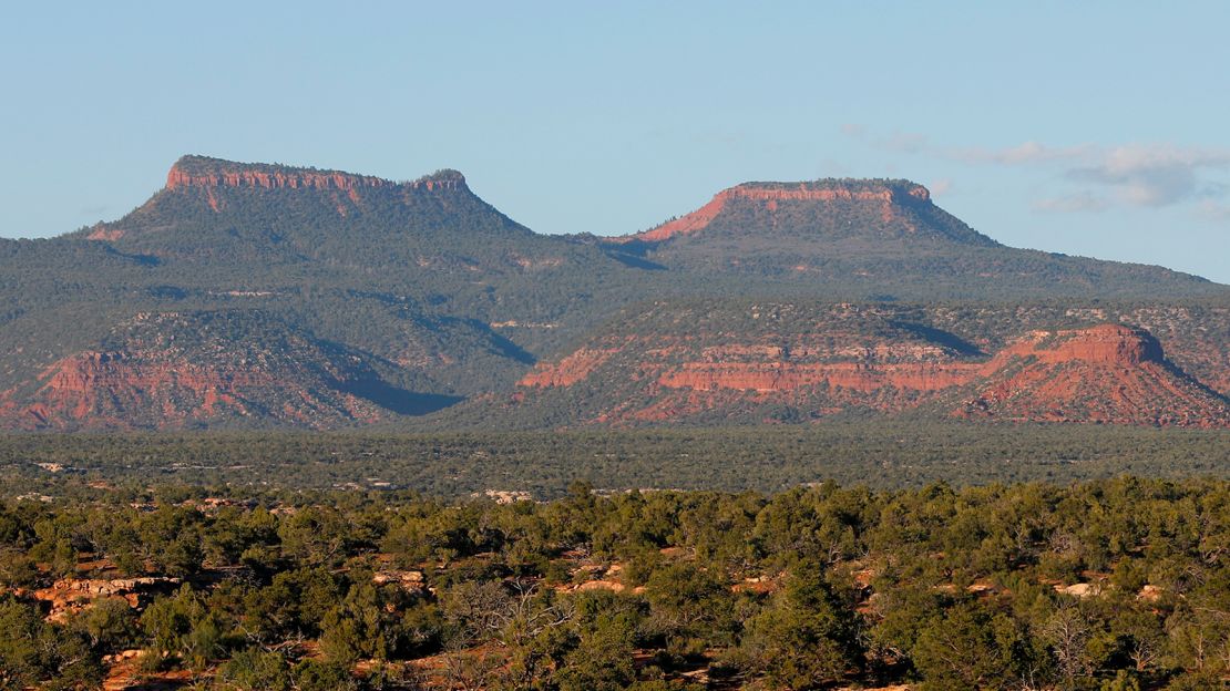 The monument is named after two bluffs known as the "Bears Ears" that stand outside Blanding, Utah. 