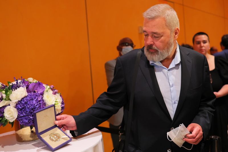 Russian Journalist Sells Nobel Peace Medal For $103.5 Million To Help ...