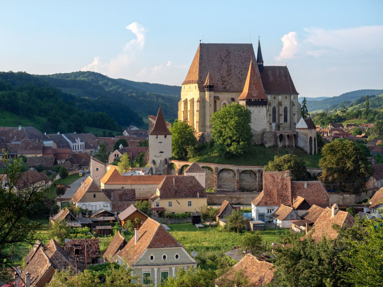 Biertan is one of the most important Saxon villages with fortified churches in Transylvania, Romania. The Eastern European nation is now at Level 2.