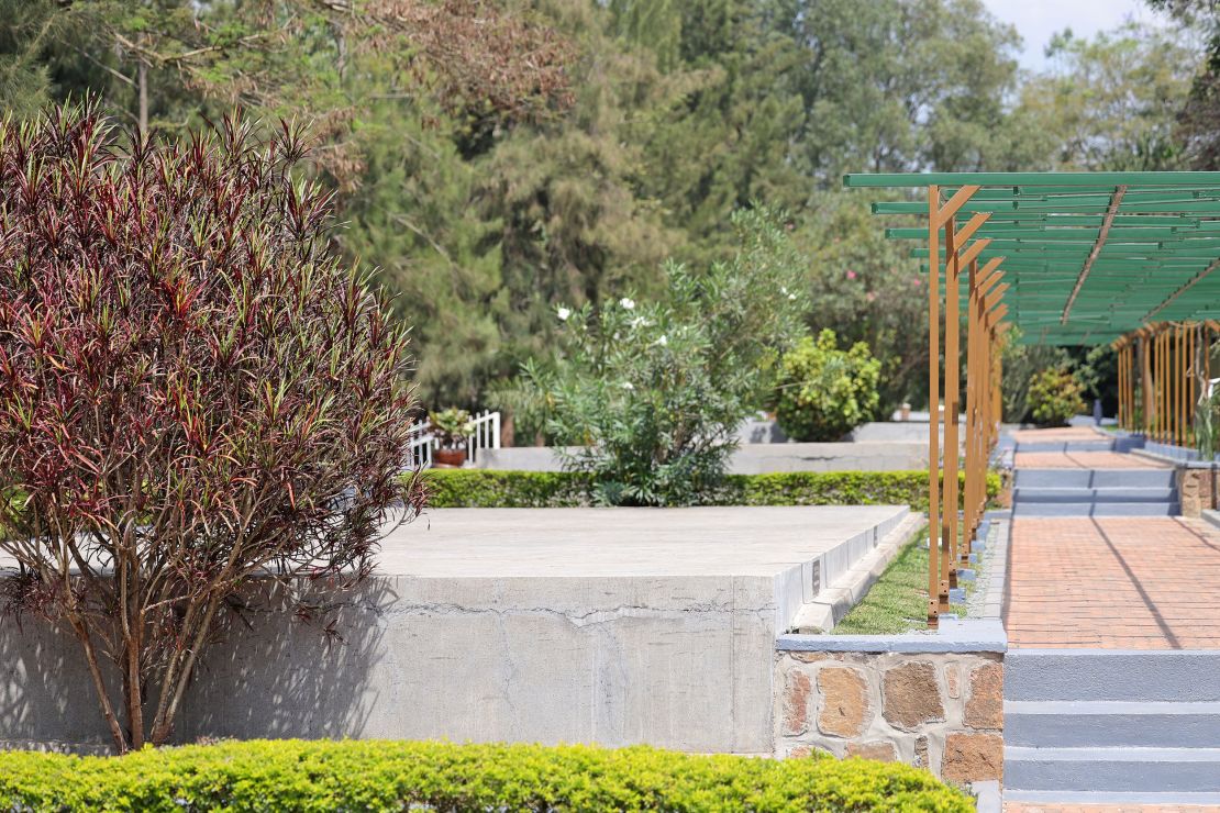 Graves at the Kigali Memorial for Victims of the 1994 Rwandan genocide.