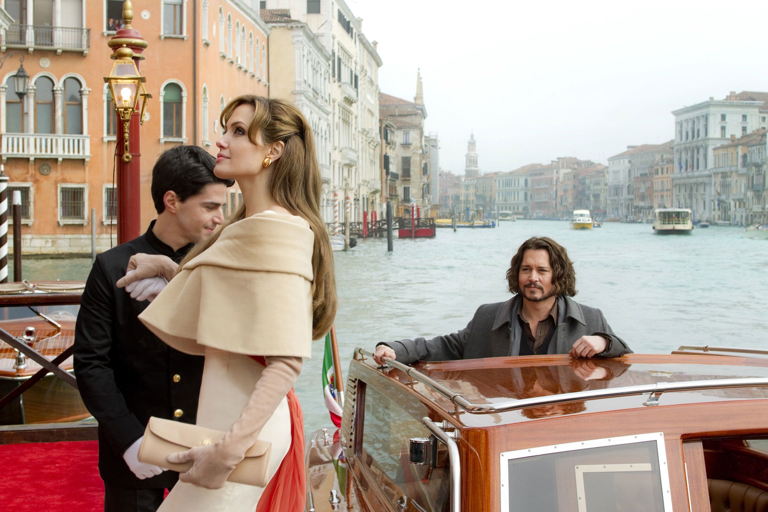 <strong>The Tourist"</strong>: Angelina Jolie and Johnny Depp star in this thriller romance.