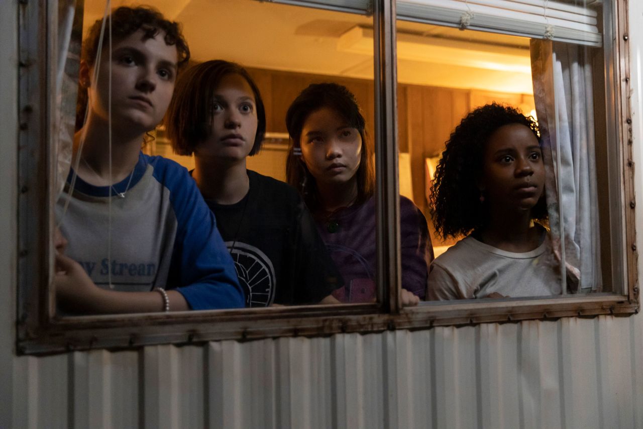 <strong>"Paper Girls" Season 1:</strong> Four young friends' paper routes are disrupted on Hell Day 1988, when they unknowingly time travel to 2019, end up in a war and must learn to work with heir adult selves to save the world. <strong>(Amazon Prime) </strong>