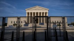 WASHINGTON, DC - JUNE 21: A view of the U.S. Supreme Court Building on June 21, 2022 in Washington, DC. The court continues to release opinions as the country awaits a major case decision pertaining to abortion rights. (Photo by Brandon Bell/Getty Images)