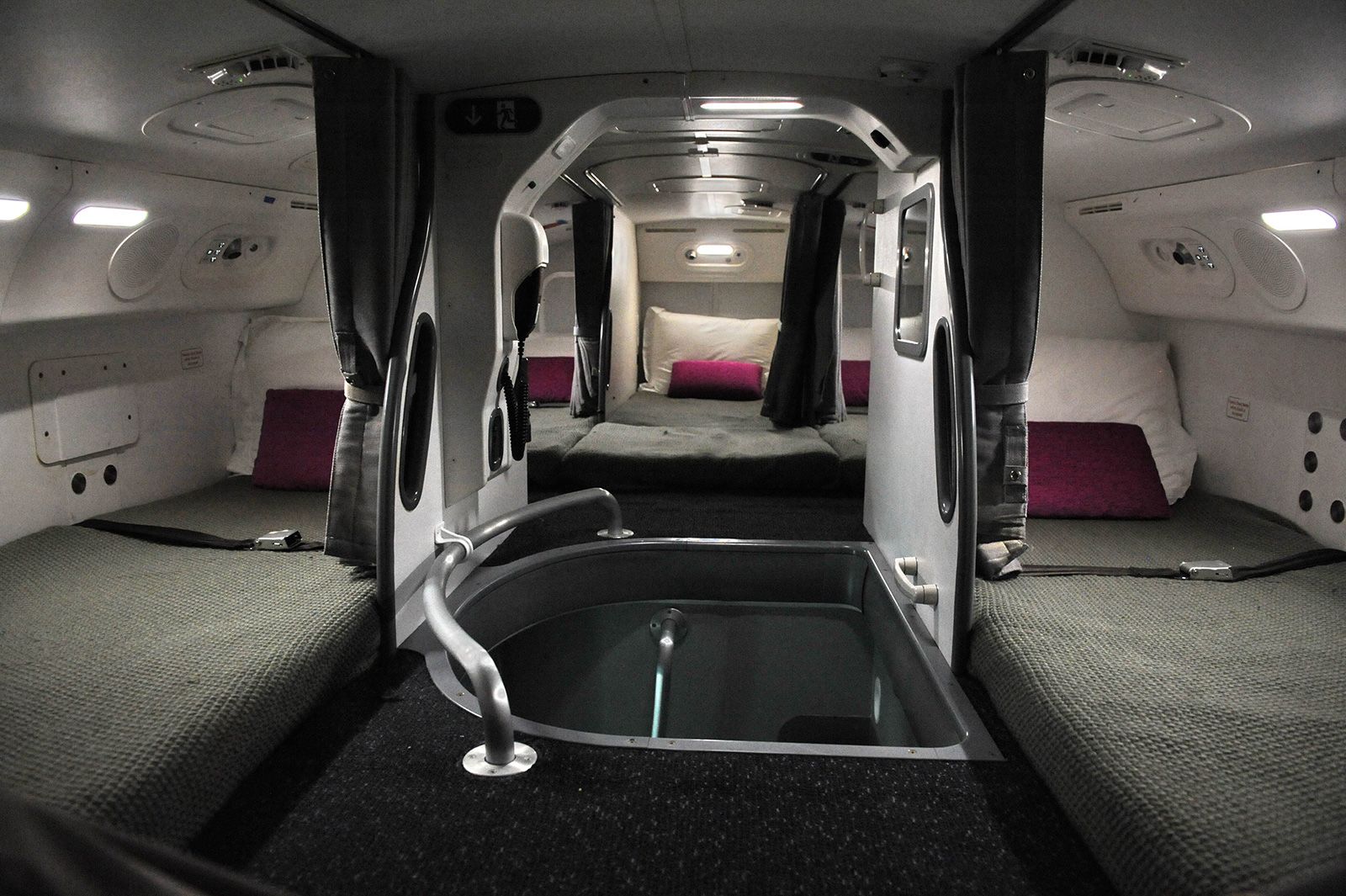 The hidden spaces on planes that are off limits to passengers