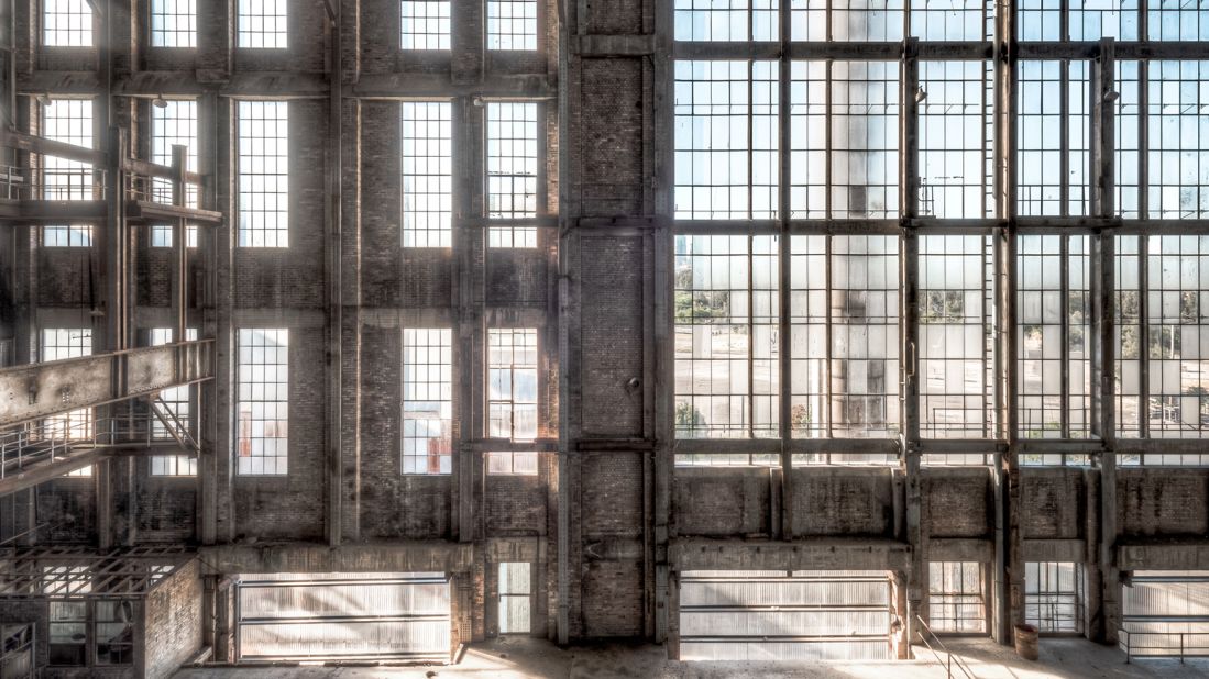 <strong>Boiler House: </strong>This image of the power station windows is one of Patman's most popular prints.