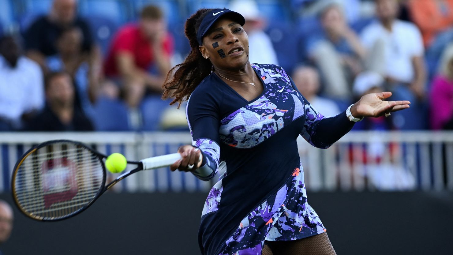 Serena Williams made a return to competitive tennis at the Eastbourne this week. 