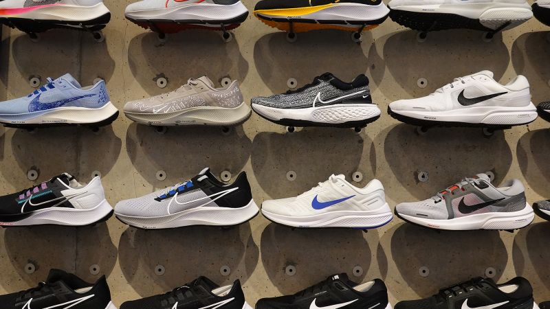 Nike upplever en nedgång