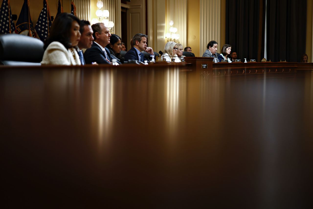 Members of the committee listen to testimony on June 23.