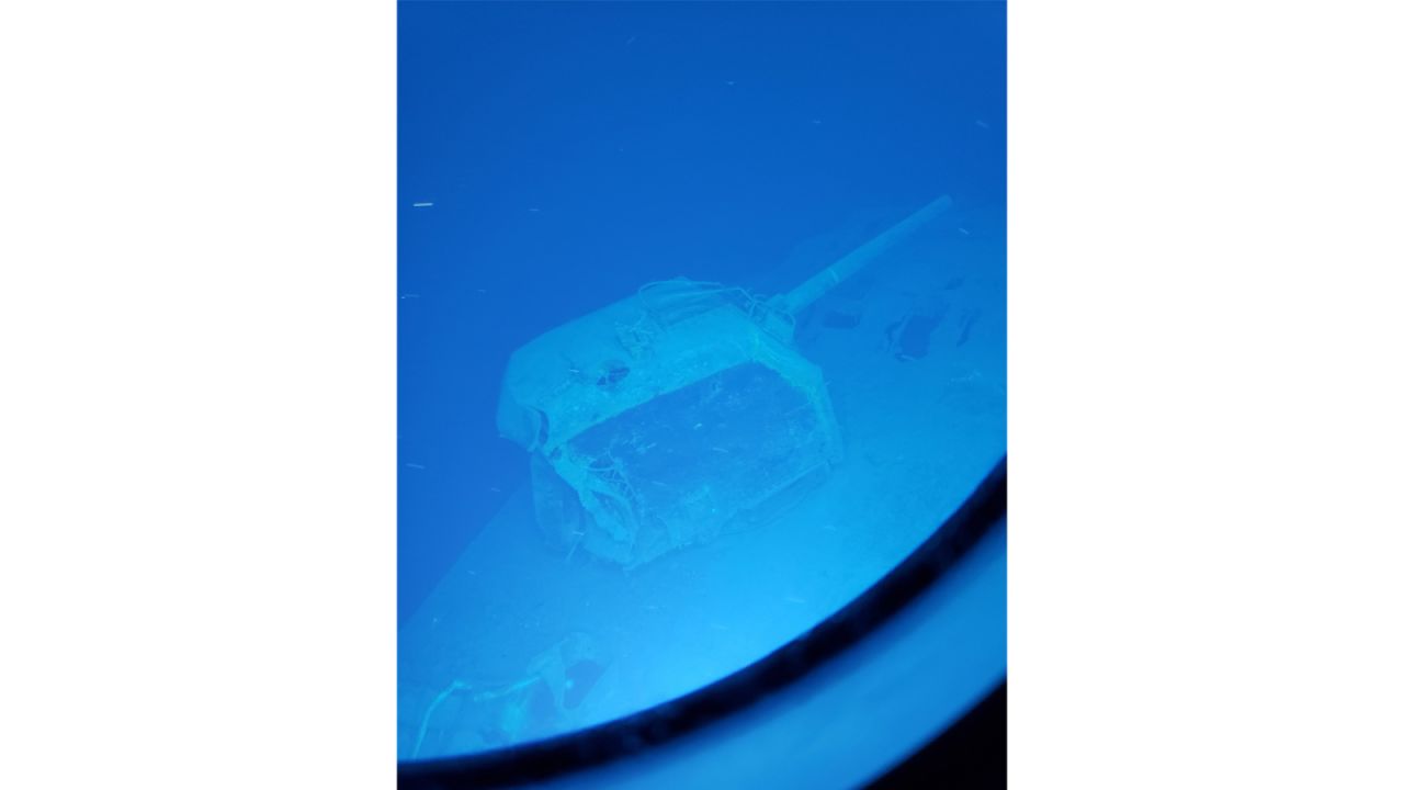 Vescovo called it an 'honor' to discover the ship.