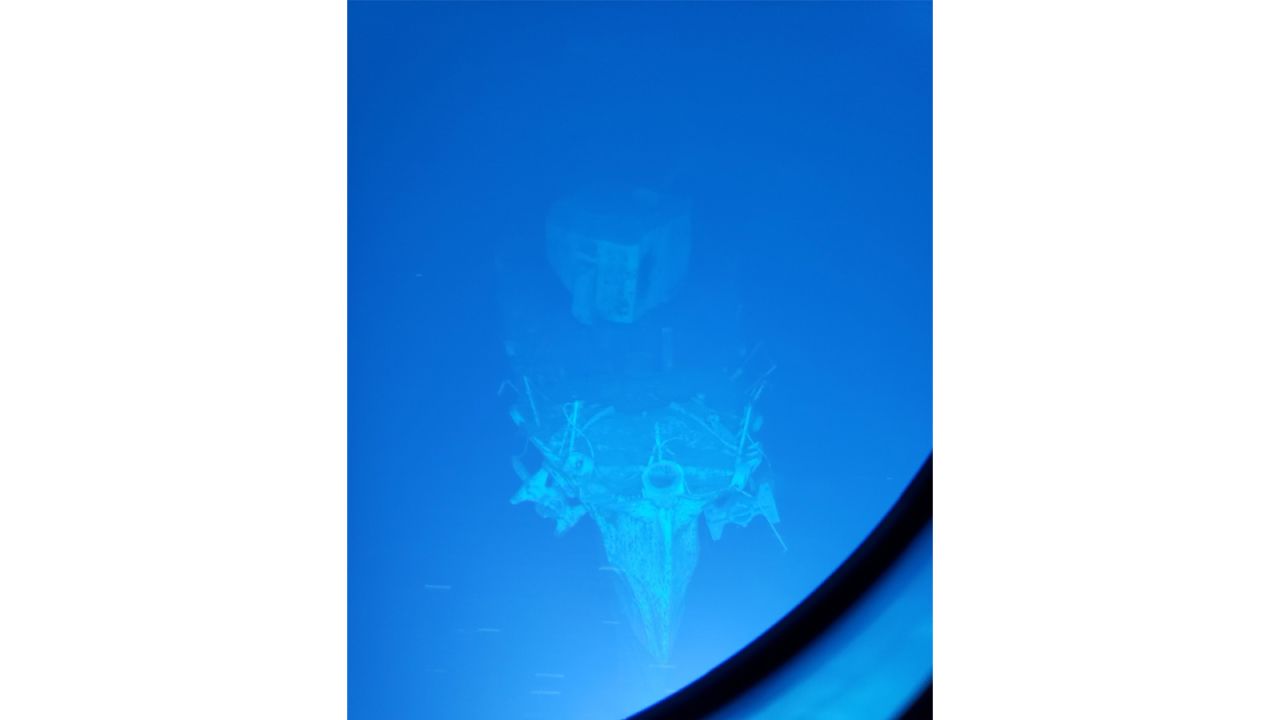 Vescovo's team made six dives in search of the vessel.