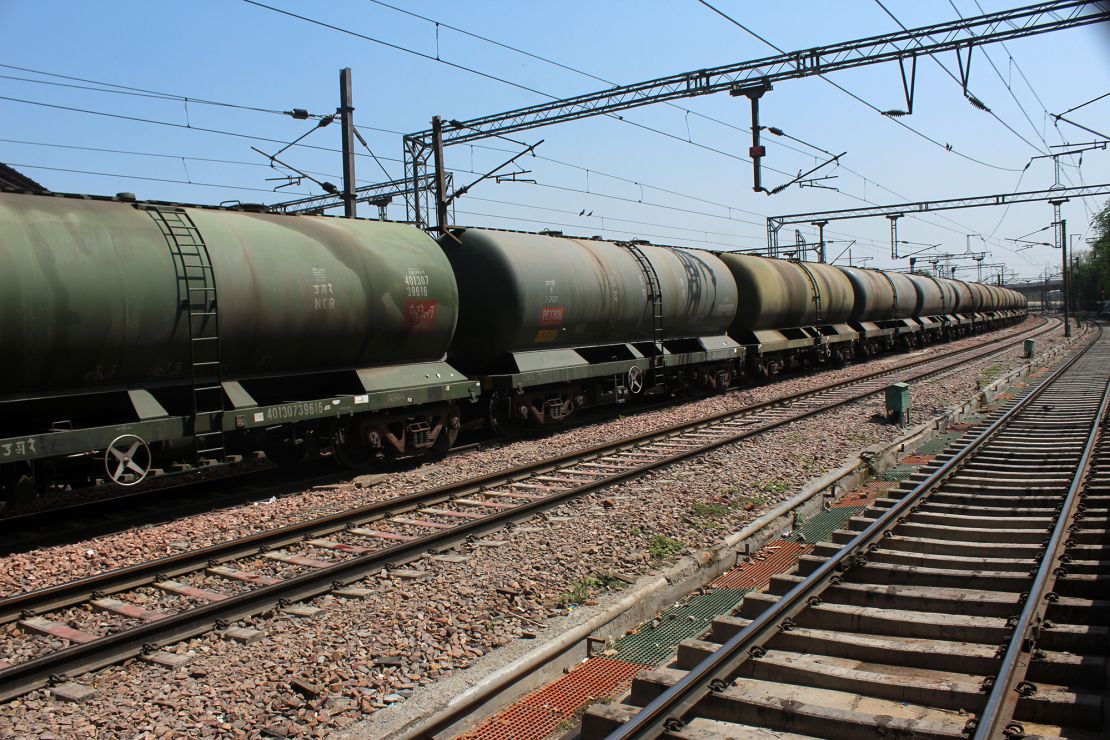 India has been buying a lot more Russian oil this year. 