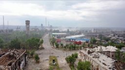 The eastern Ukrainian city of Severodonetsk is now "completely under Russian occupation," according to an official.