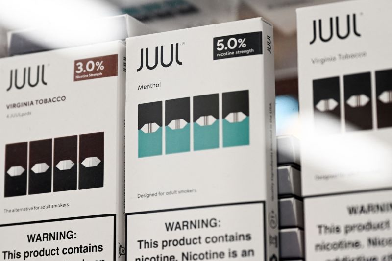 Juul to pay $438.5 million in settlement with dozens of states over marketing to underage people