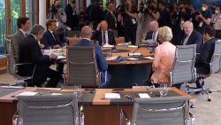 g7 meeting putin joke