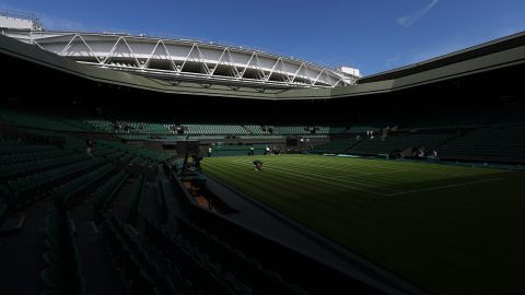 Centre Court at Wimbledon, the oldest and arguably most prestigious tennis tournament in the world.