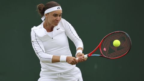 Kalinina's win against Bondar was her first main-draw victory at Wimbledon.