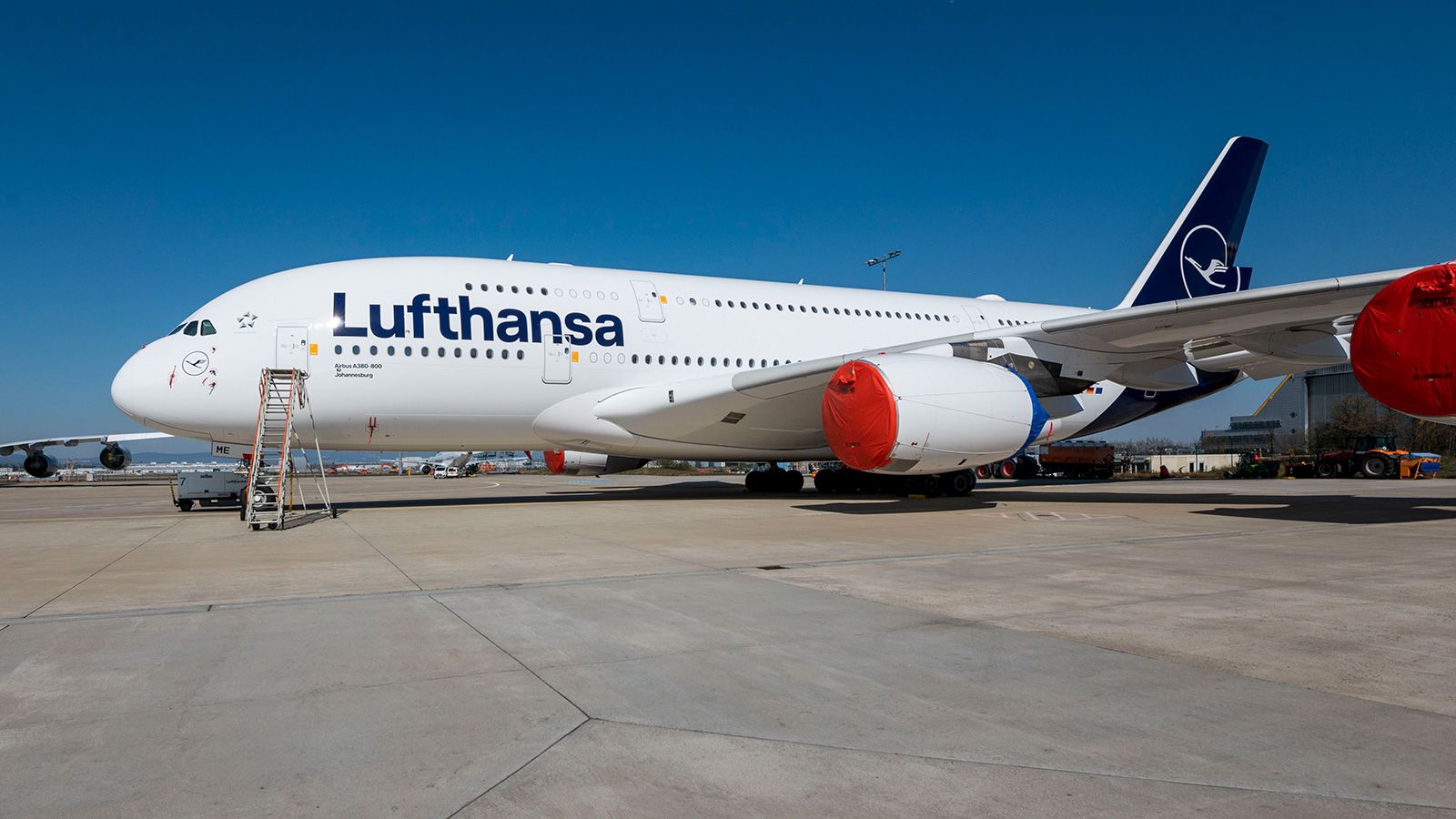 <strong>Lufthansa joins in: </strong>German carrier Lufthansa is the latest to announce the A380's return to its airborne fleet, although its superjumbos won't be flying until 2023.