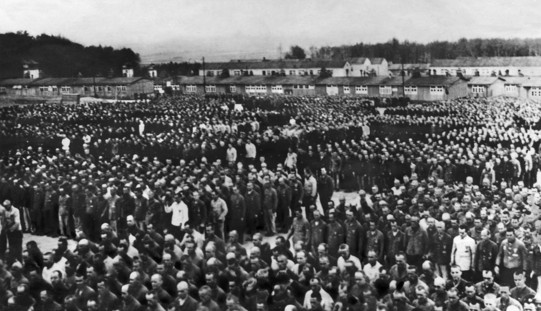 Around 100,000 prisoners are thought to have died at the Sachsenhausen camp.