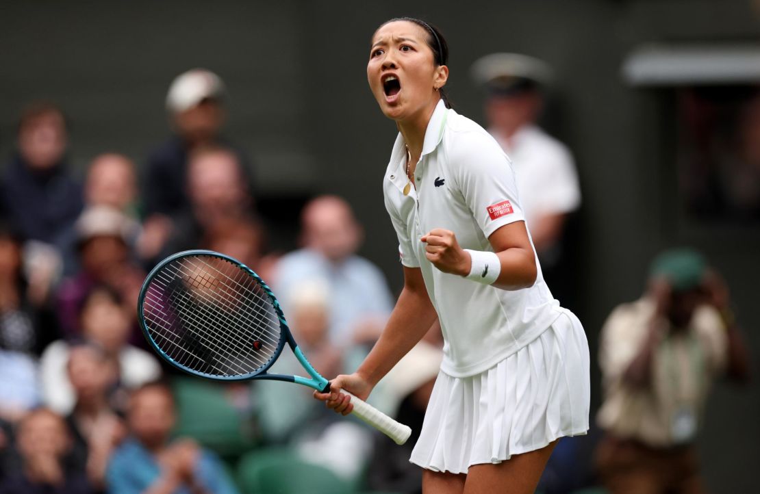 Harmony Tan showed resilience throughout her dramatic upset victory over Serena Williams.