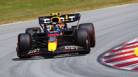 Vips driving for Red Bull during practice ahead of the Spanish Grand Prix at Circuit de Barcelona-Catalunya on May 20.