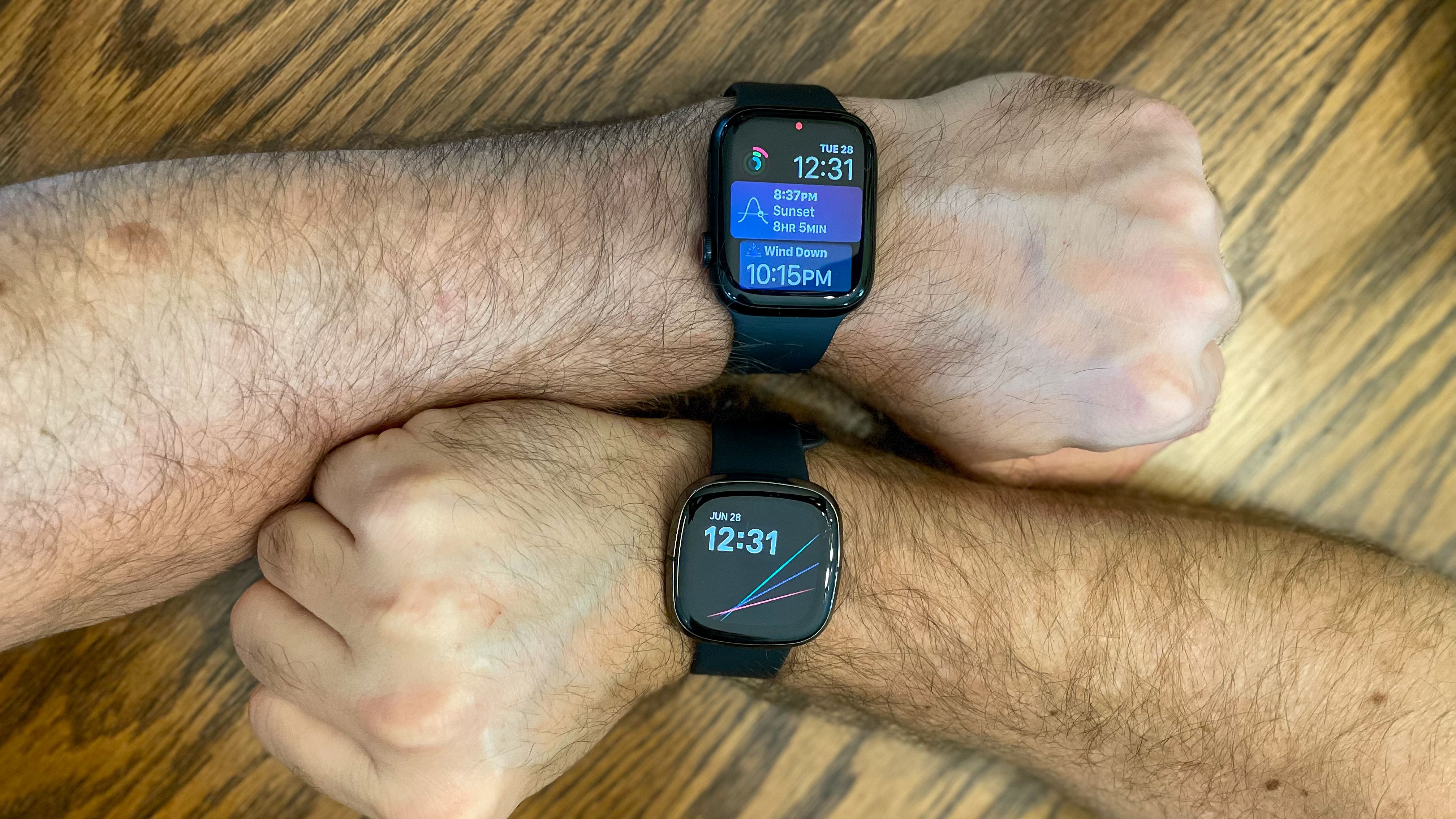 Apple Watch 7 vs. Fitbit Sense: Which is for | CNN