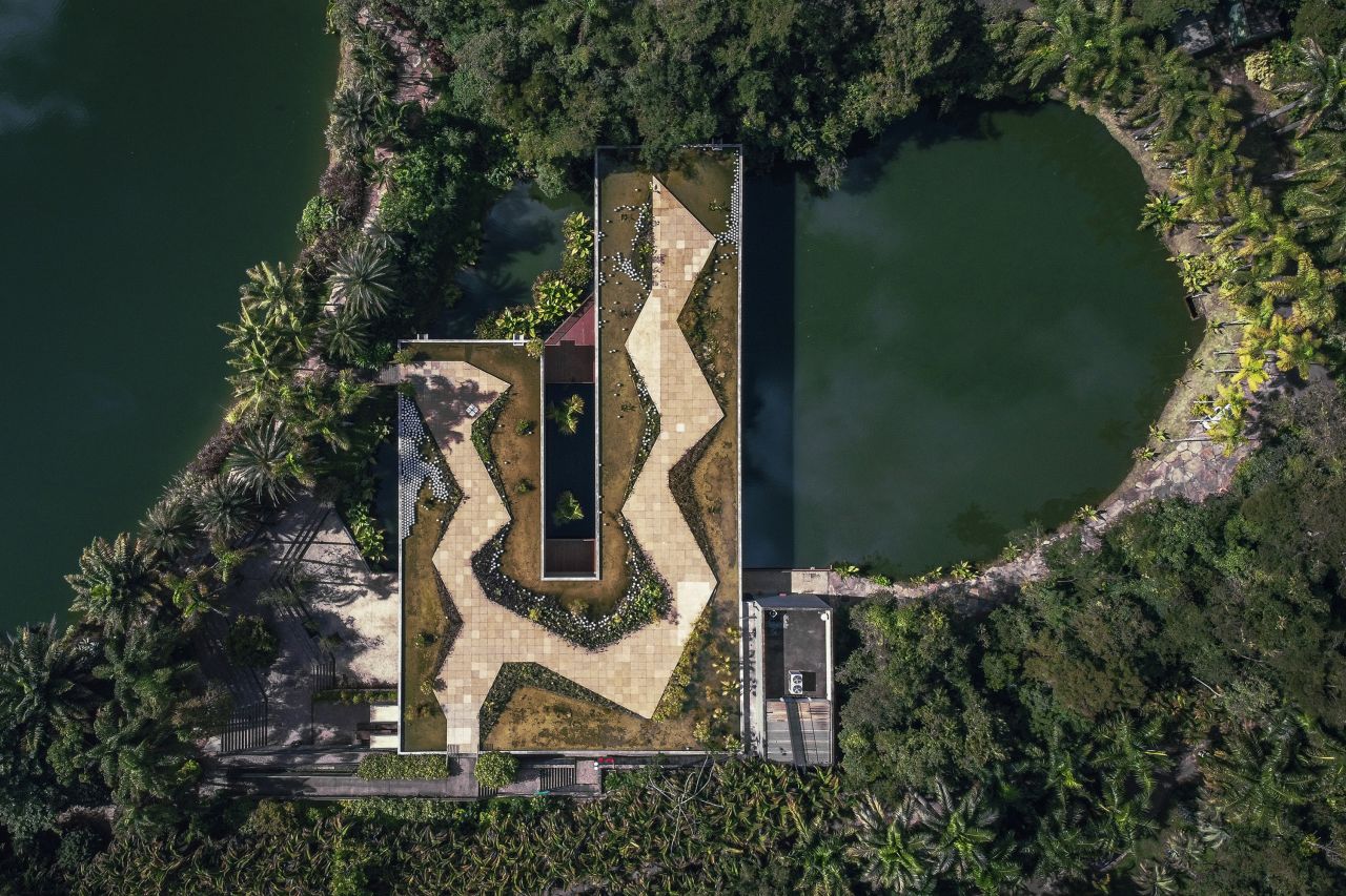 The Instituto Cultural Inhotim is one of the largest outdoor art centers in Latin America.