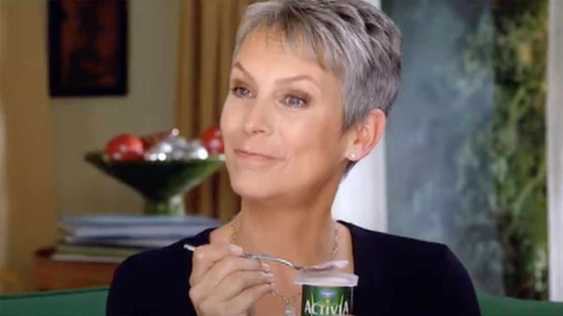 Jamie Lee Curtis promoted Activia for years. 