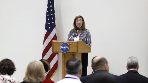 Lori Garver, pictured during her time as NASA's Deputy Administrator.