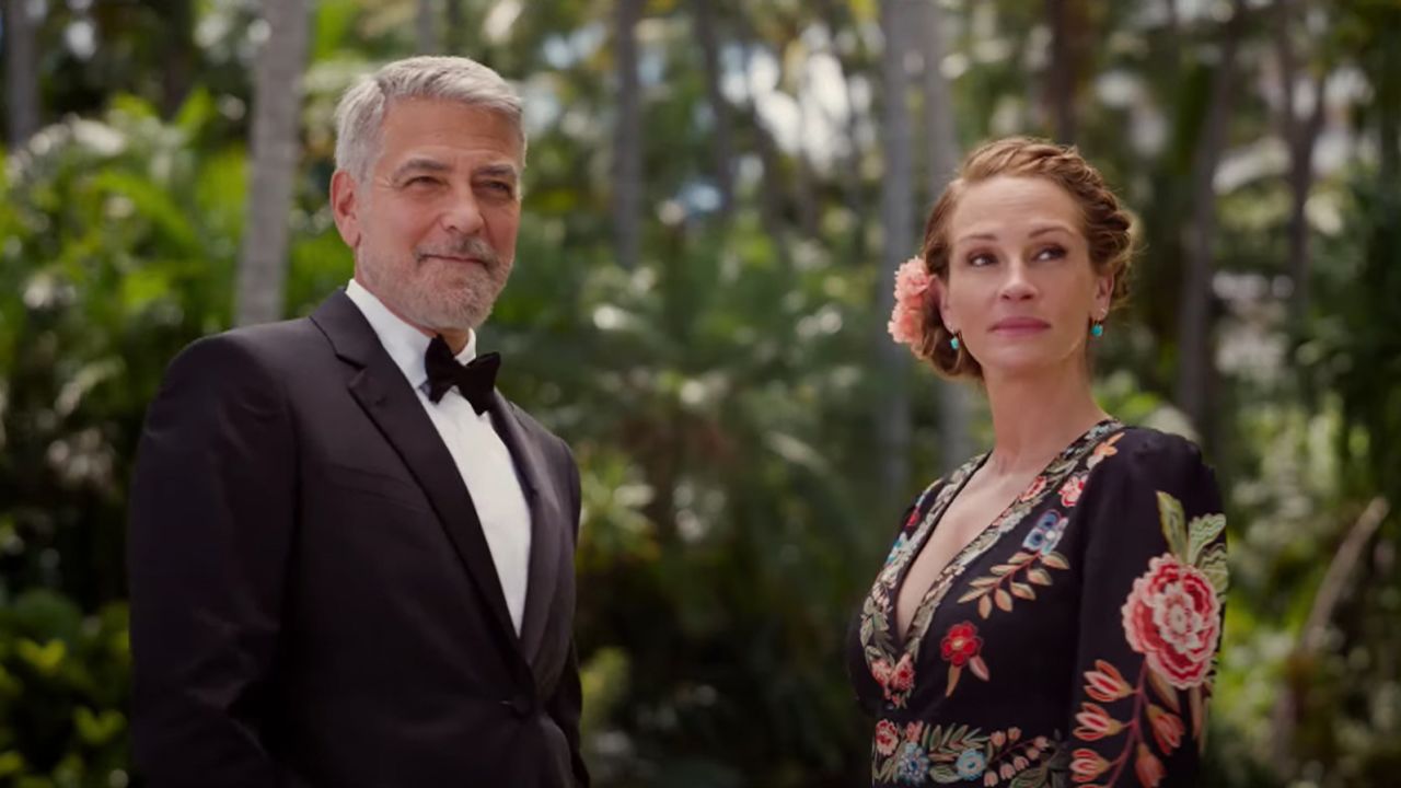 George Clooney and Julia Roberts in "Ticket to Paradise."